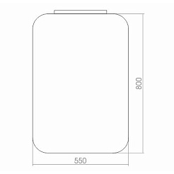 Mixline Зеркало Премьер Агат-4 55 – фотография-2